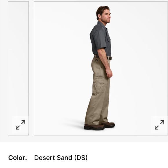 2.) Dickes FLEX Relaxed Fit Straight Leg Cargo Pants - Picture 1 of 6